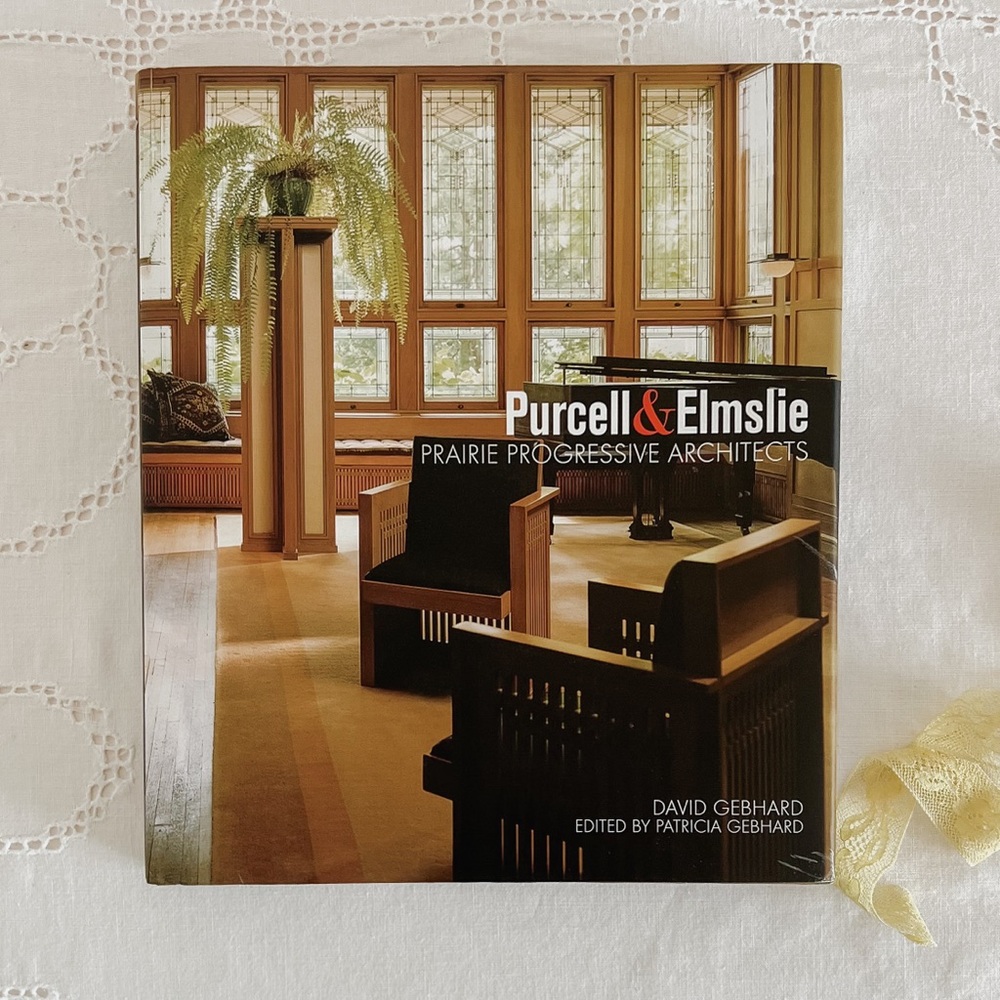 Purcell & Elmslie Prairie Architecture and Design Coffee Table Book